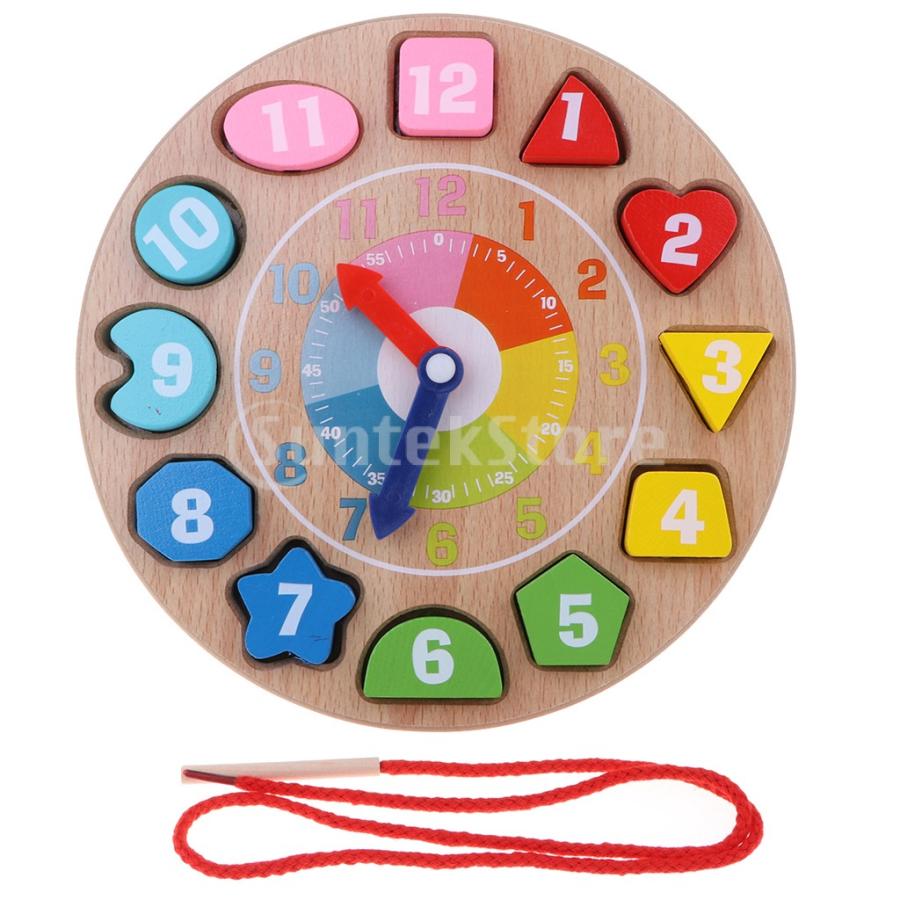 受注生産品 木製おもちゃ デジタル時計 回転可能 幼児 子供 キッズ ブロック 手作り Diy ビーズゲームデジタル時計玩具 レーシング ストリング 赤ちゃん 教育玩具 Materialworldblog Com