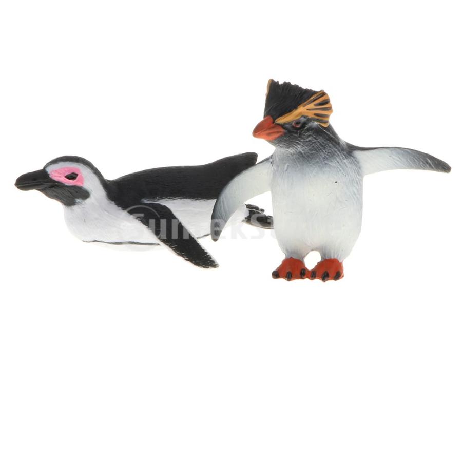 9pcsシミュレーション野生のペンギン動物モデルフィギュア玩具置物家の装飾 Stkショップ 通販 Yahoo ショッピング