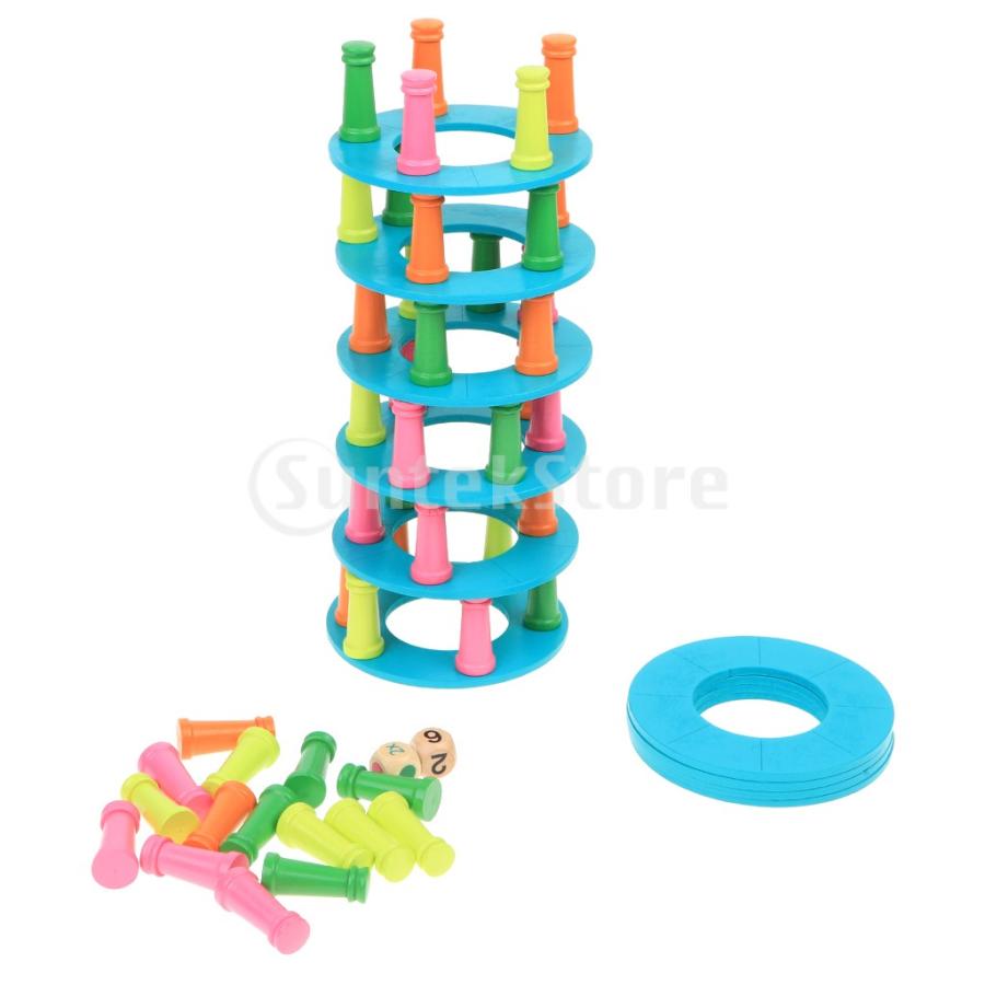 木製 バランスゲーム ピサタワー ビルディングブロック 赤ちゃん 幼児 おもちゃ Stkショップ 通販 Yahoo ショッピング