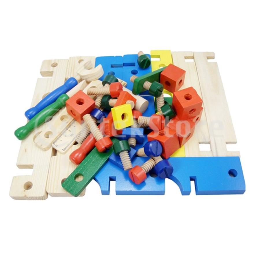 赤ちゃんキッズパズルコンバインツールナッツセット木製早期教育玩具 Stkショップ 通販 Yahoo ショッピング