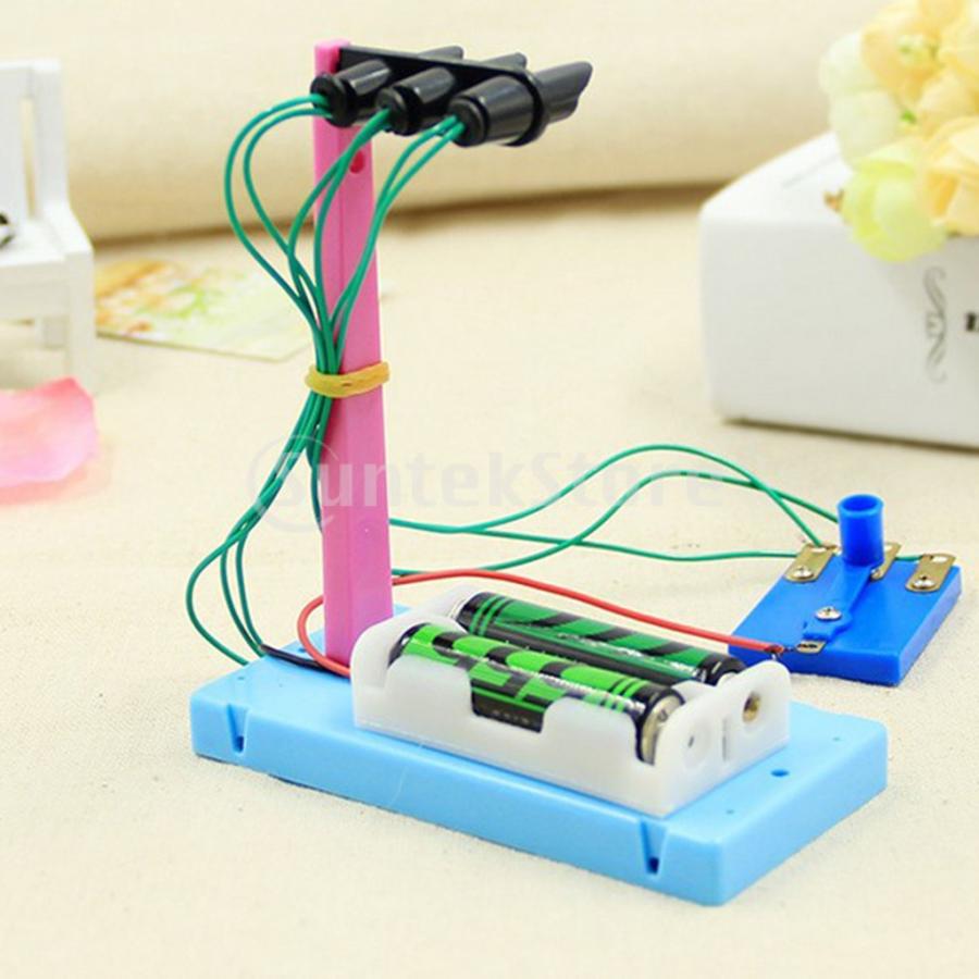 青いdiyの信号機の子供の科学実験のおもちゃの教育用品 Stkショップ 通販 Yahoo ショッピング