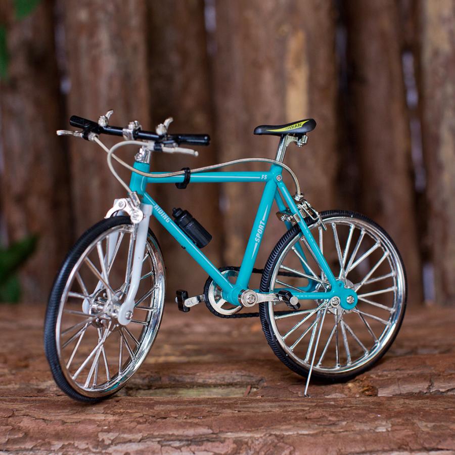 1/10スケール模擬合金マウンテンバイク自転車モデル家の装飾スカイ
