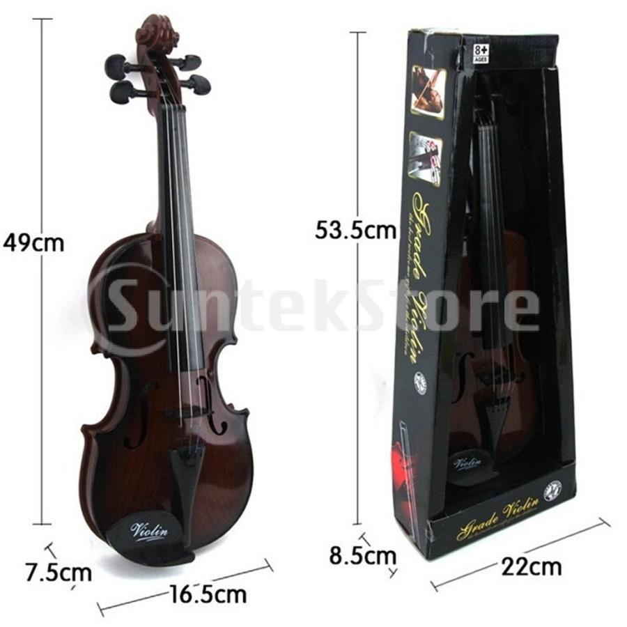 バイオリンおもちゃ 楽器のおもちゃ 弦楽器 音楽おもちゃ 練習用 バイオリンモデル ギフト ポータブル :57038579:STKショップ - 通販  - Yahoo!ショッピング