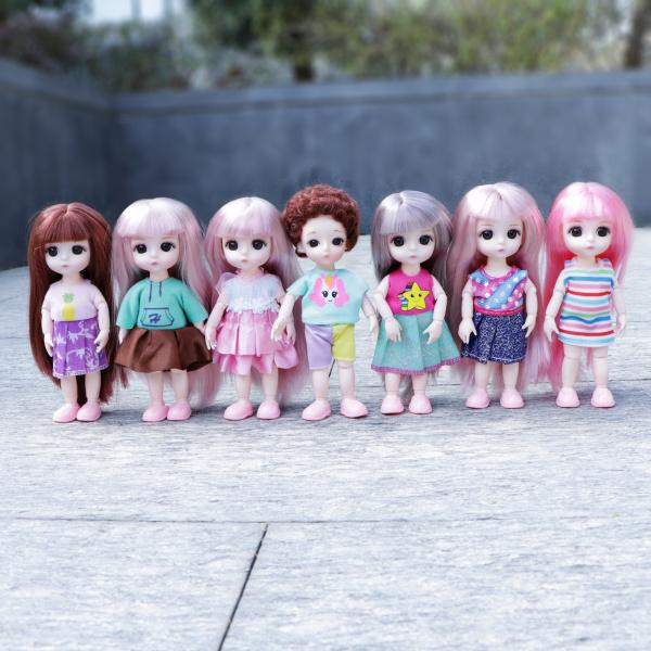 6.3inch人形ギフト用7セット衣装ファッションドールドレス服｜stk-shop｜09