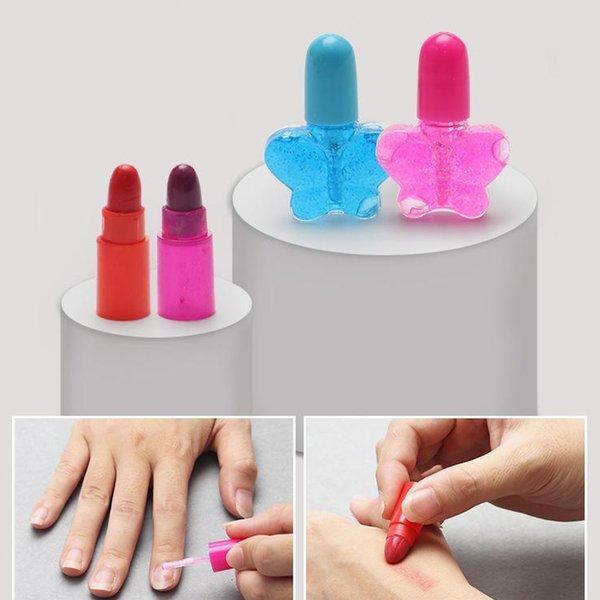 メイクセット メイクアップ 子供 女の子 おもちゃ ままごと キッズ イチゴ コスメ 売り込み メイクアップセット ネイル 化粧 遊ぶキット 化粧品 知育玩具