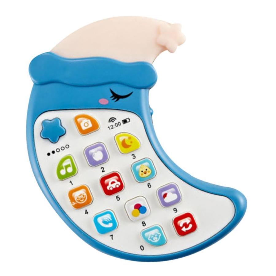 公式ストア ブルー シミュレーション音楽携帯電話 赤ちゃんリモコン携帯電話おしゃぶり噛むおもちゃ Simcareferral Com