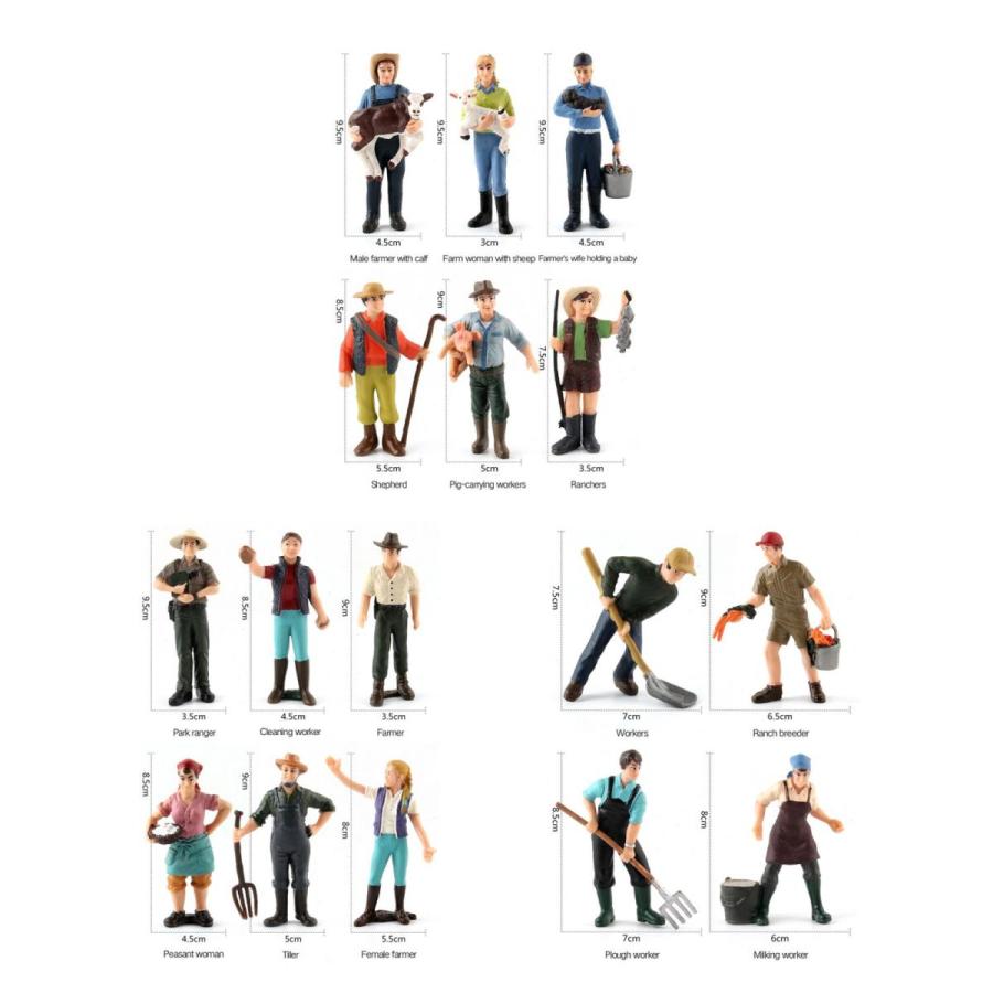 リアルフィギュア　動物フィギュア　まとめ売り　置物　インテリア　16個 Amazon.co.jp 人気ギフトランキング: 動物フィギュア で、ギフト