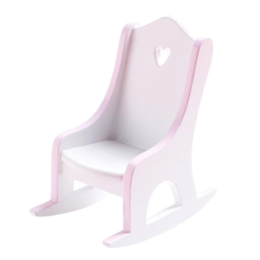 ドールハウス木製椅子1:12スケールクリスマスドールハウスモデル椅子ミニドールハウス木製ドールハウスの装飾ピンクのためのロッキングチェア  :57049220:STKショップ - 通販 - Yahoo!ショッピング