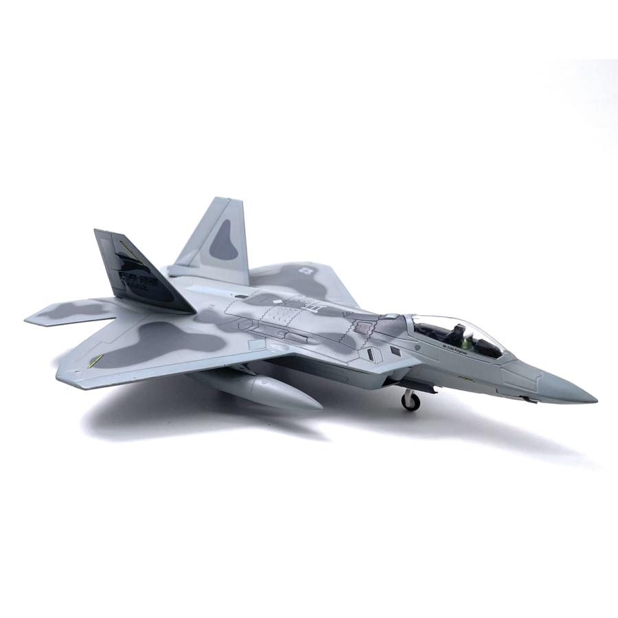 金属合金F-22ラプター飛行機米国空軍航空会社軍用戦闘機飛行機1:100スケールのダイキャストは.モデル｜stk-shop｜05