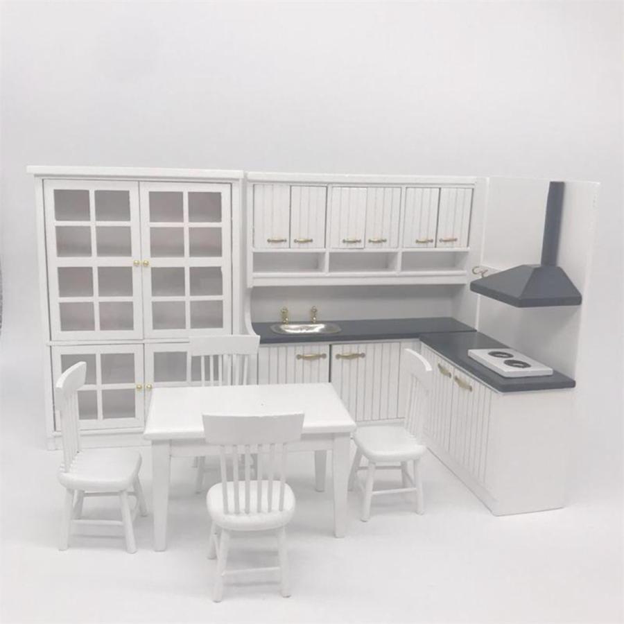 1 12ミニチュア人形家具ミニ木製ドールハウスキッチン家具のミニチュアドールハウスの装飾シーン子供のための 最大63 オフ