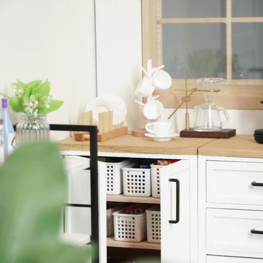 1/12ドールハウスミニチュアガラス上に注ぐコーヒーメーカーセット