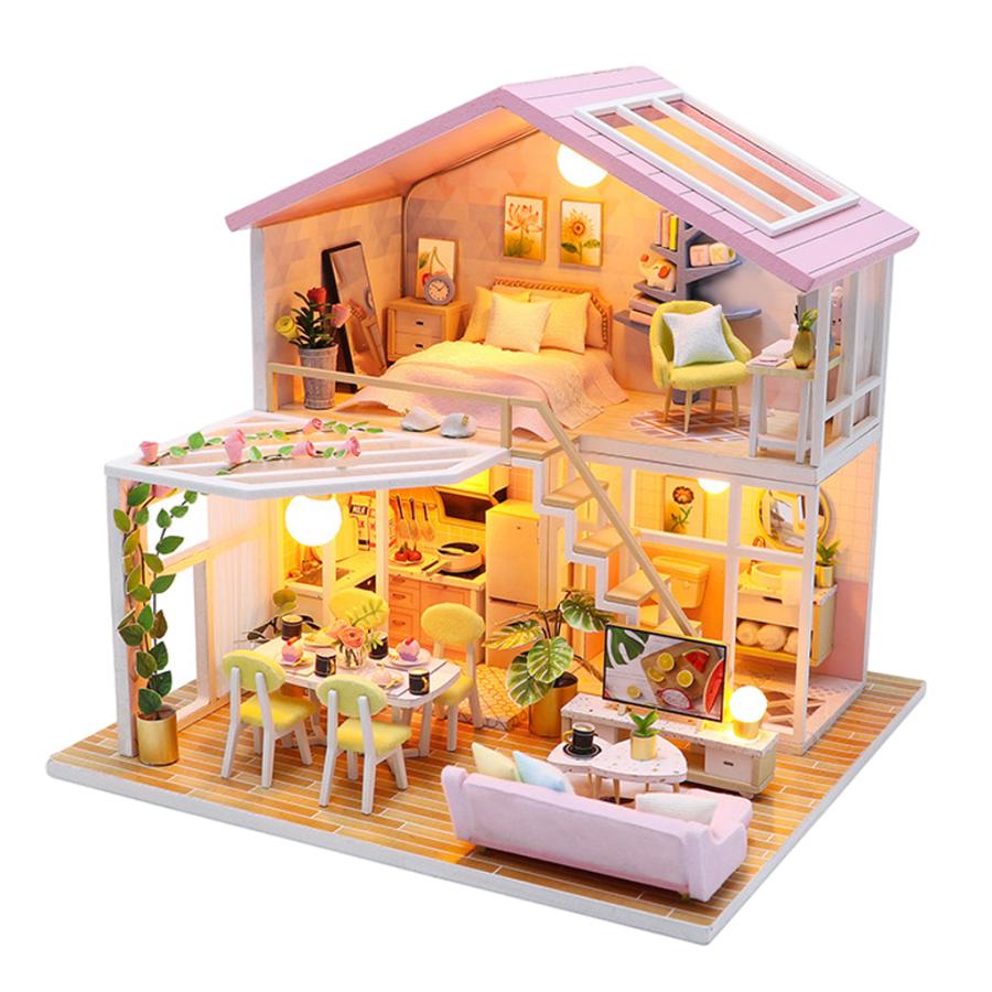 ミニチュアドールハウスキット ドールハウス ミニチュア家具 diy ミニチュアドールハウスキット ドールハウス ミニチュア家具 diy