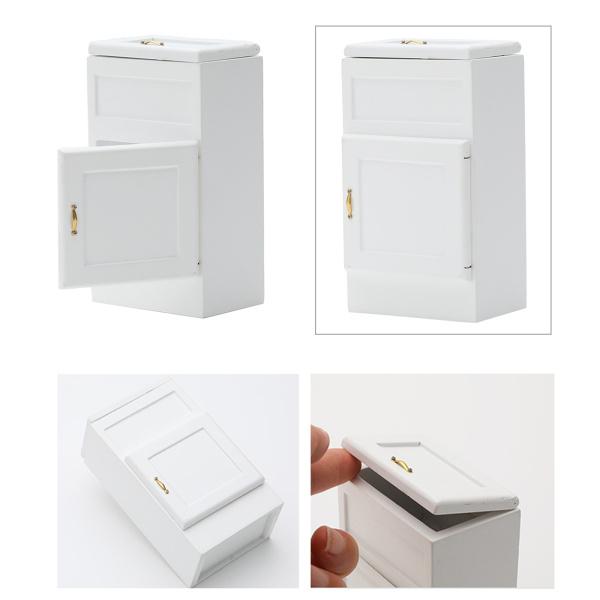 1:12ドールハウスミニチュア冷蔵庫ミニ木製冷蔵庫ドールハウス家具ミニ家電のおもちゃ|stk-shop|05