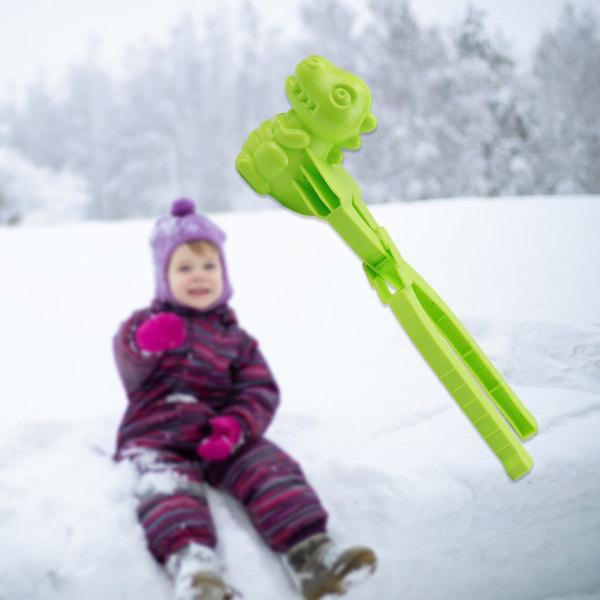 スノーボールメーカー、砂型ツール雪のおもちゃ子供冬屋外おもちゃスノーボールクリップ雪のゲーム子供のためのスノーボールファイト - カラー｜stk-shop｜05