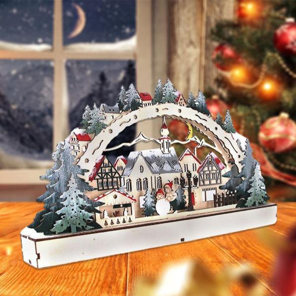 クリスマス 置物 木製置物 クリスマスの装飾 クリスマス雰囲気作り
