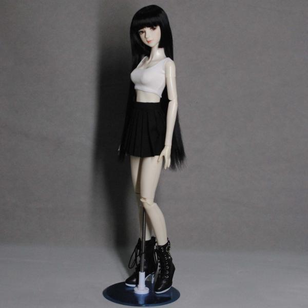 ドール服プリーツスカート1/3 BJDドレスアップ手作り