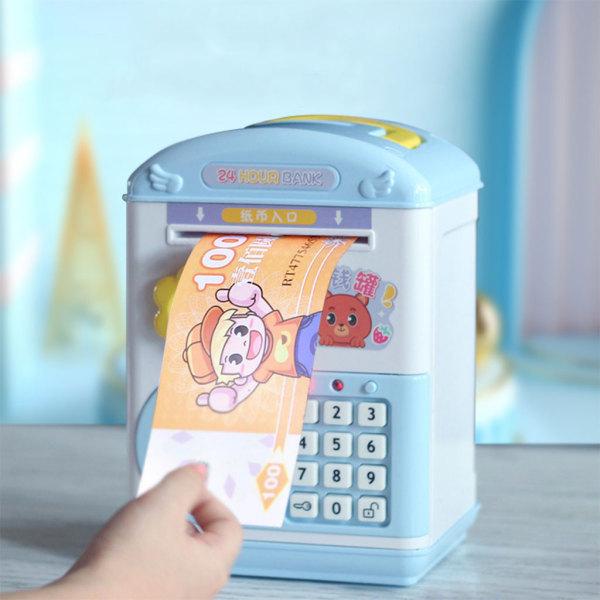 指紋ATM貯金箱コインの現金銀行マシンのおもちゃの青｜stk-shop｜03
