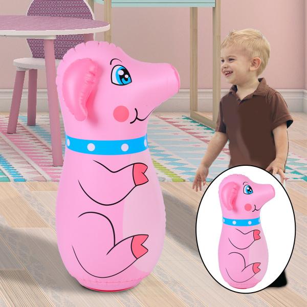 子供のための膨脹可能なサンドバッグタンブラー面白い動物自立運動豚｜stk-shop｜03