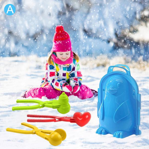 雪遊びセット 4点セット 雪玉製造器 雪玉作り 砂のボール 雪合戦