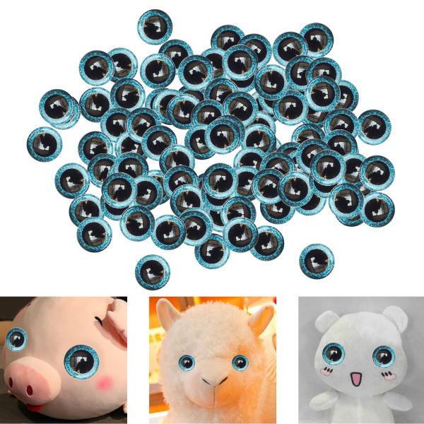 100個の16mm人形の目ぬいぐるみの動物の人形を作るための安全の目