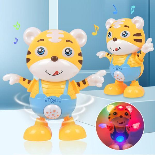 おもちゃ とら 踊る虎 知育玩具 虎 トラ 電動 音楽 ライト 踊る かわいい ダンスタイガース 子供 2022 新年 ギフト｜stk-shop｜04