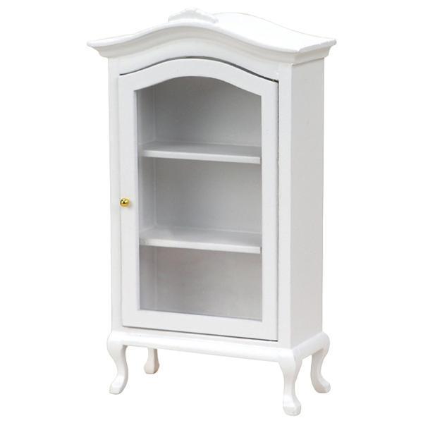 ブライス　ブライス家具　木製　キャビネット　ミニチュア　白　小物　付き ブライス ブライス家具 木製 キャビネット ミニチュア 白 小物 付き