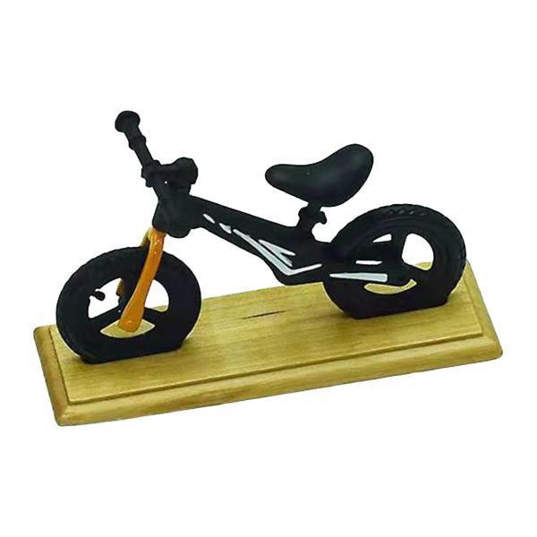 ドールハウス装飾用ミニチュア自転車モデルクラフトミニバイクおもちゃブラック｜stk-shop｜02