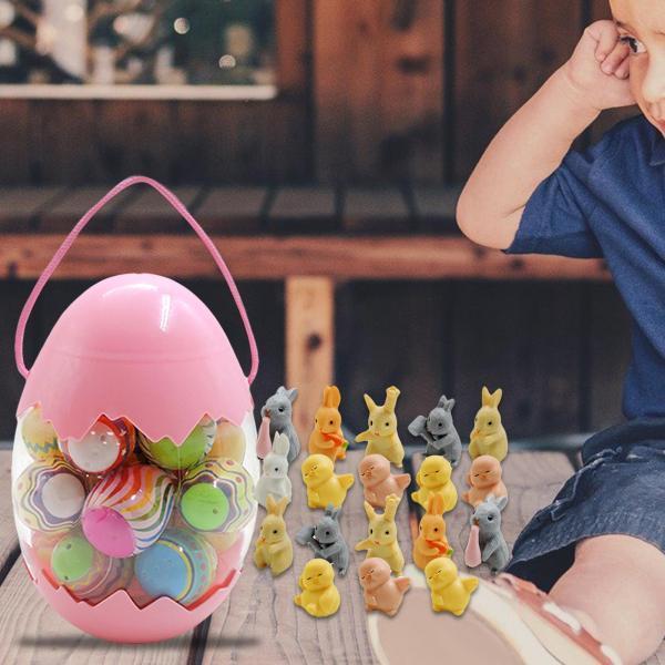 18個のイースターエッグdiyクラフトウサギパーティーゲームギフトのためのハッピーイースター Stkショップ 通販 Yahoo ショッピング