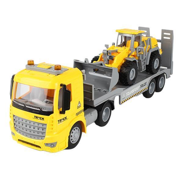 シミュレーション輸送車のおもちゃ子供のための掘削機のおもちゃ幼児子供黄色｜stk-shop｜02