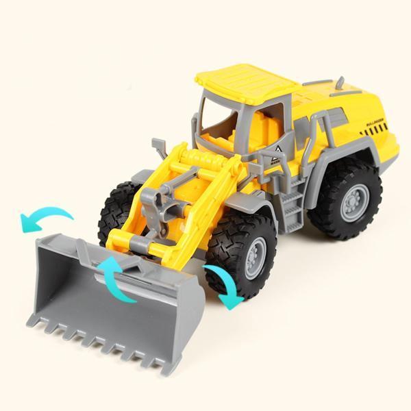 シミュレーション輸送車のおもちゃ子供のための掘削機のおもちゃ幼児子供黄色｜stk-shop｜04