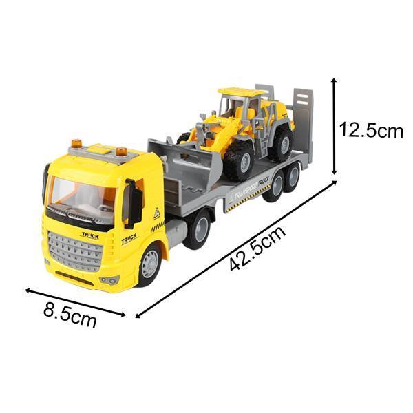 シミュレーション輸送車のおもちゃ子供のための掘削機のおもちゃ幼児子供黄色｜stk-shop｜08