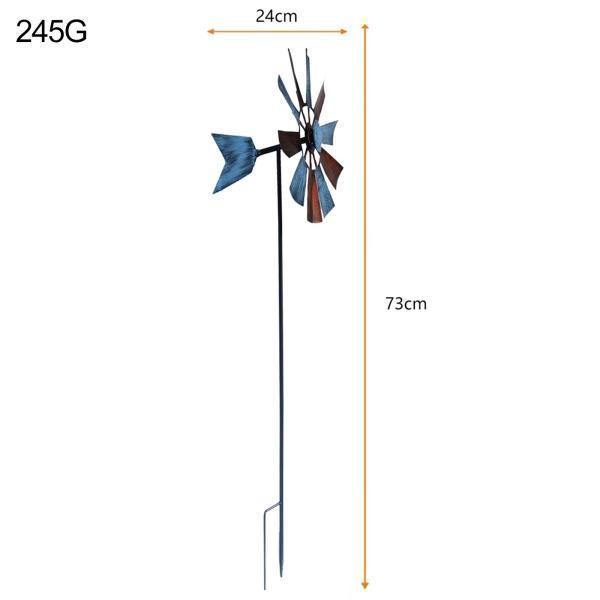 金属風スピナーガーデン風車屋外庭芝生風車の装飾B｜stk-shop｜10
