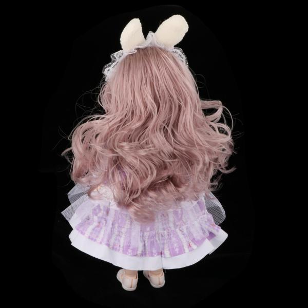 球体関節人形 着せ替え人形 ドレスアップ   プレゼント  紫｜stk-shop｜10
