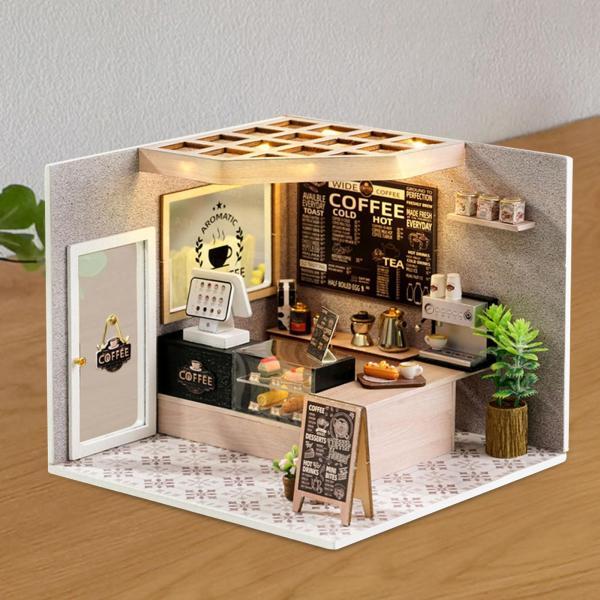 ドールハウス DIY ミニチュア家具キット クリエイティブ ルーム : STK