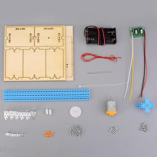 DIY DIY エレベーターのおもちゃは子供の子供のギフトのためのおもちゃの科学教育を開発します｜stk-shop｜07