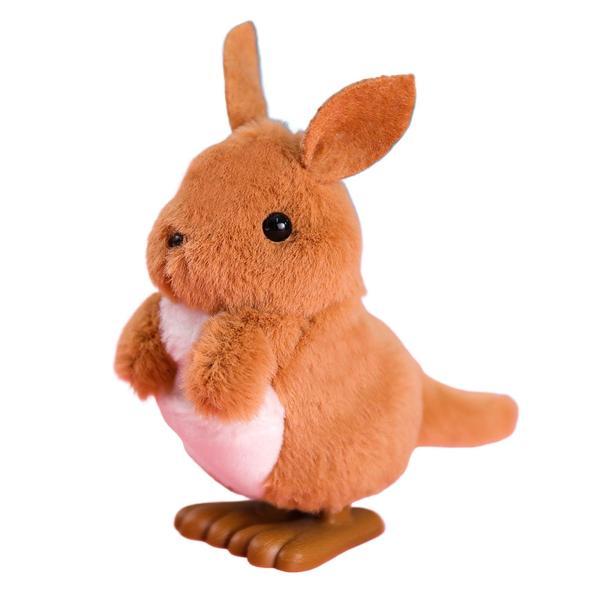ぬいぐるみ ぜんまい仕掛けの自動で動くあそびコレクション roo : STK
