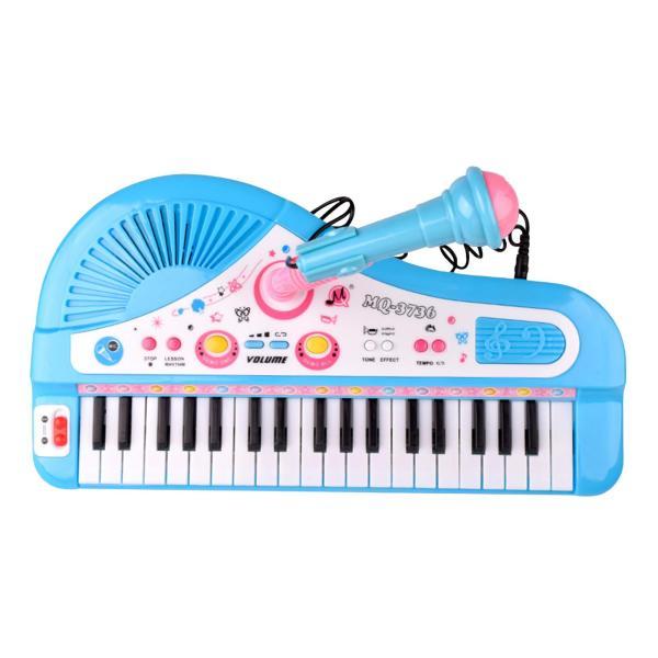 37 キーピアノ子供用電子ピアノキーボード男の子女の子年齢 3-5 キッドブルー｜stk-shop｜03