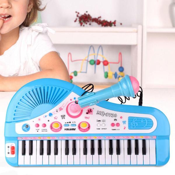 37 キーピアノ子供用電子ピアノキーボード男の子女の子年齢 3-5 キッドブルー｜stk-shop｜05
