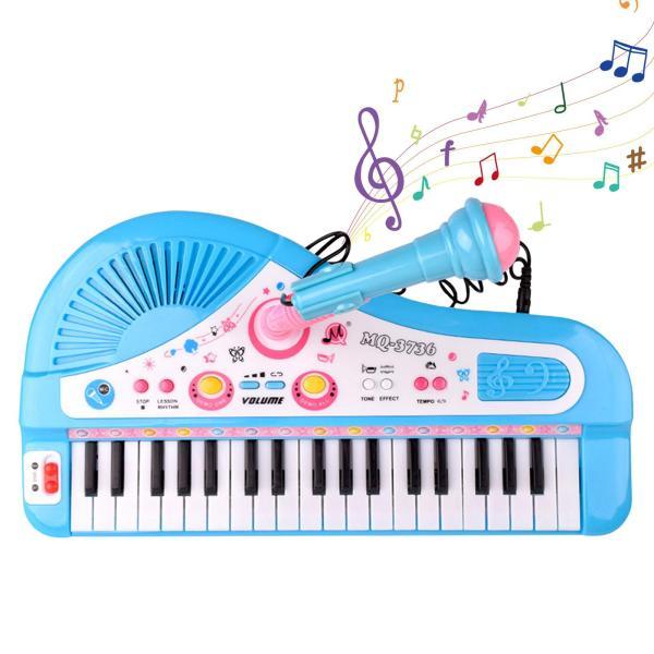 37 キーピアノ子供用電子ピアノキーボード男の子女の子年齢 3-5 キッドブルー｜stk-shop｜07