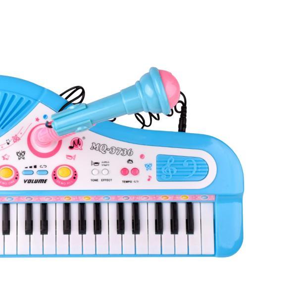 37 キーピアノ子供用電子ピアノキーボード男の子女の子年齢 3-5 キッドブルー｜stk-shop｜08