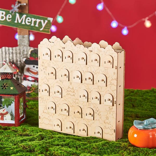 アドベントカレンダー アドベントカレンダー引き出し クリスマス 木製