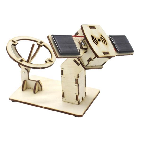 科学実験プロジェクト DIY 人工衛星 3D パズル手作り素材小型電動モーターキット子供のおもちゃティーン向け｜stk-shop｜02