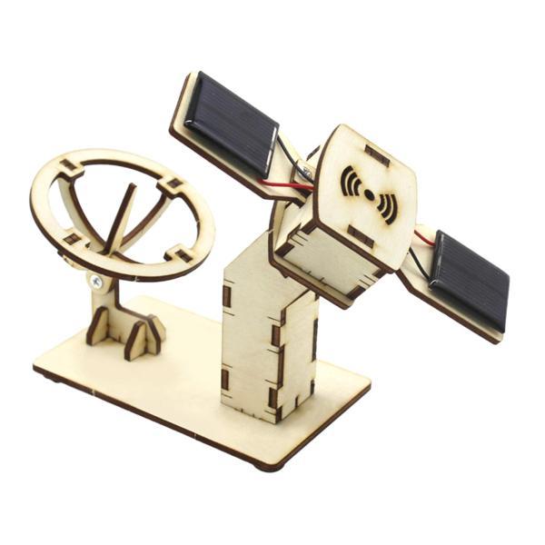科学実験プロジェクト DIY 人工衛星 3D パズル手作り素材小型電動モーターキット子供のおもちゃティーン向け｜stk-shop｜03