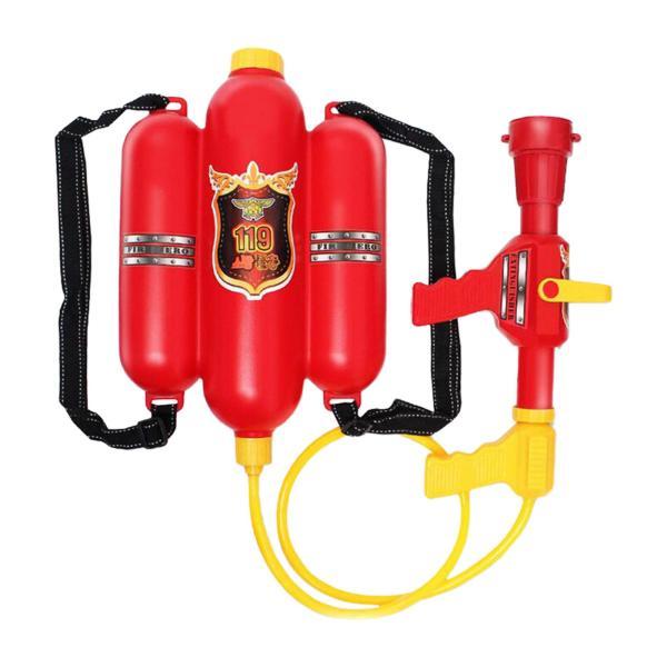 消防士バックパック水のおもちゃバックパックソーカーおもちゃ調節可能なロールプレイ形の水のおもちゃビーチプール裏庭用｜stk-shop｜04