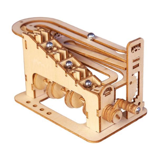 3D木製パズル マーブルラン 木製クラフト DIY ジェットコースターパズル 子供用 装飾 ユニークなギフト 家の装飾｜stk-shop｜05