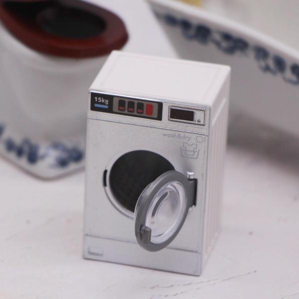 ドールハウスミニチュア洗濯機モデル 1:12 ランドリールーム家具モデル