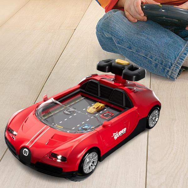 子供向け模擬運転レースカーゲームキッズレースチャレンジレッド