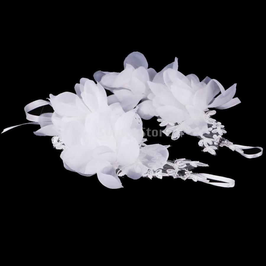 結婚式 レース フラワー ラインストーン イブニングパーティー 女性 ブライダル グローブ :58001477:STKショップ - 通販