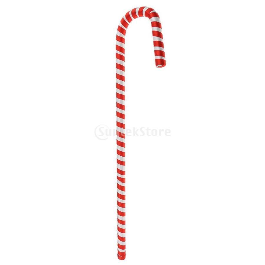 プラスチック製のキャンディケインクリスマスツリーハンギングデコレーションレッドホワイトオーナメント50cm｜stk-shop｜11