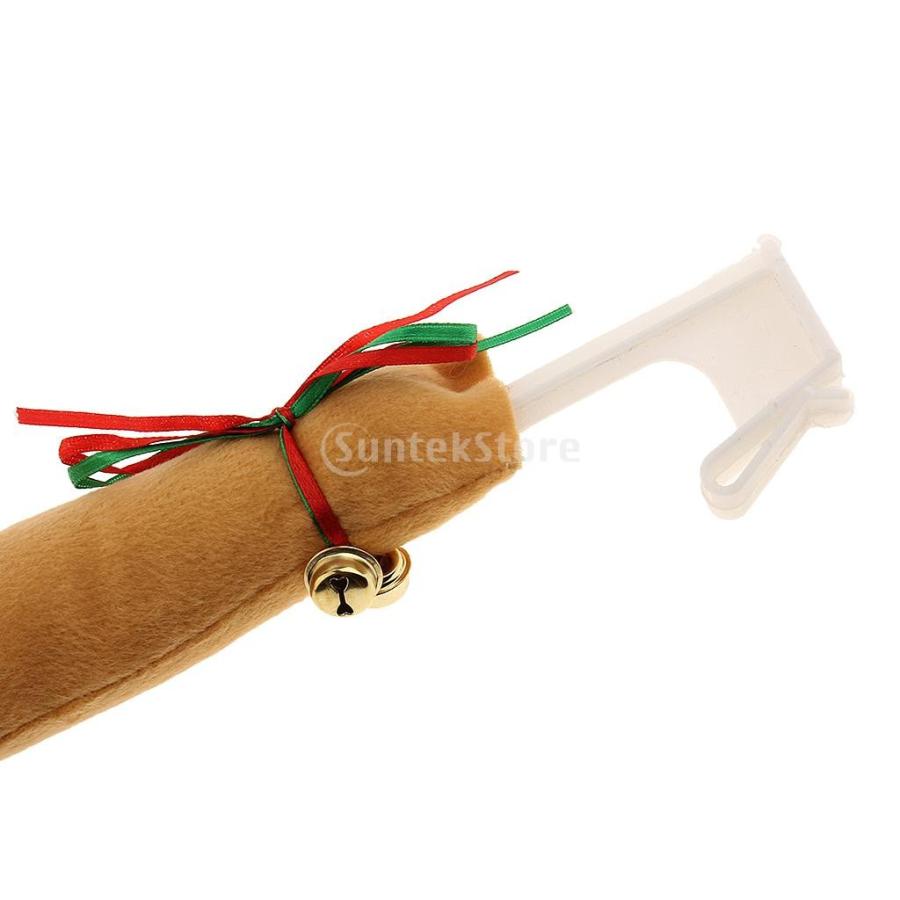 クリスマス トナカイ 鹿の角 Amp Amp Amp 赤い鼻 デザイン 車 面白い 装飾 クリスマス プレゼント Stkショップ 通販 Yahoo ショッピング